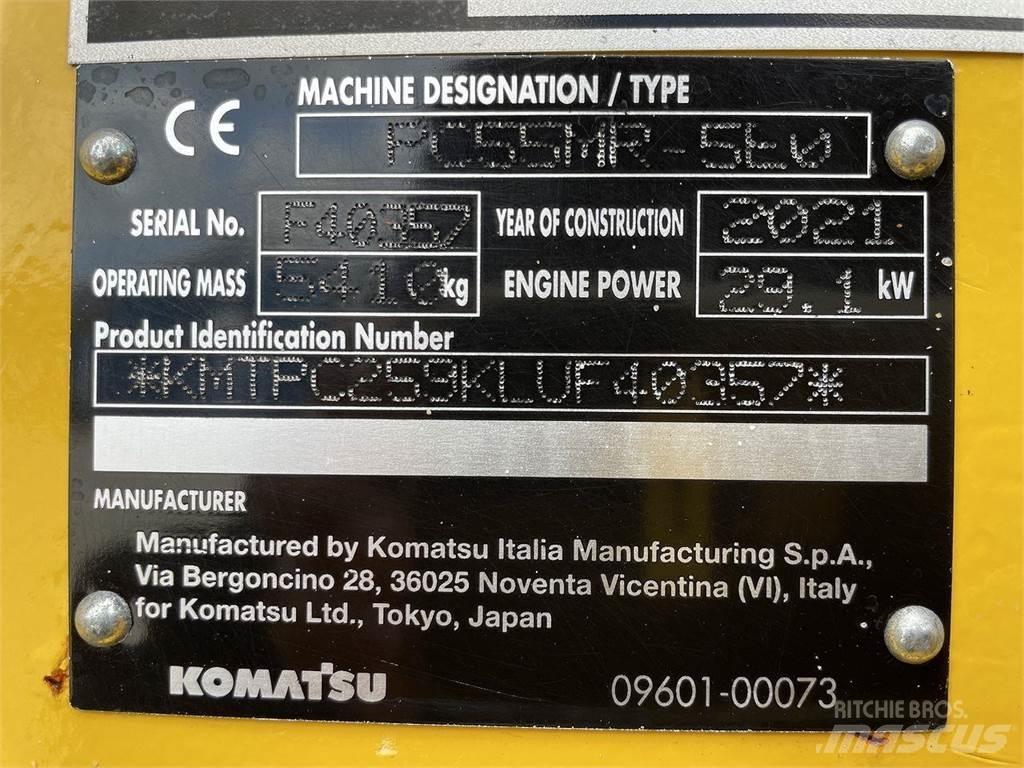 Komatsu PC55MR-5 Wheeled Excavators