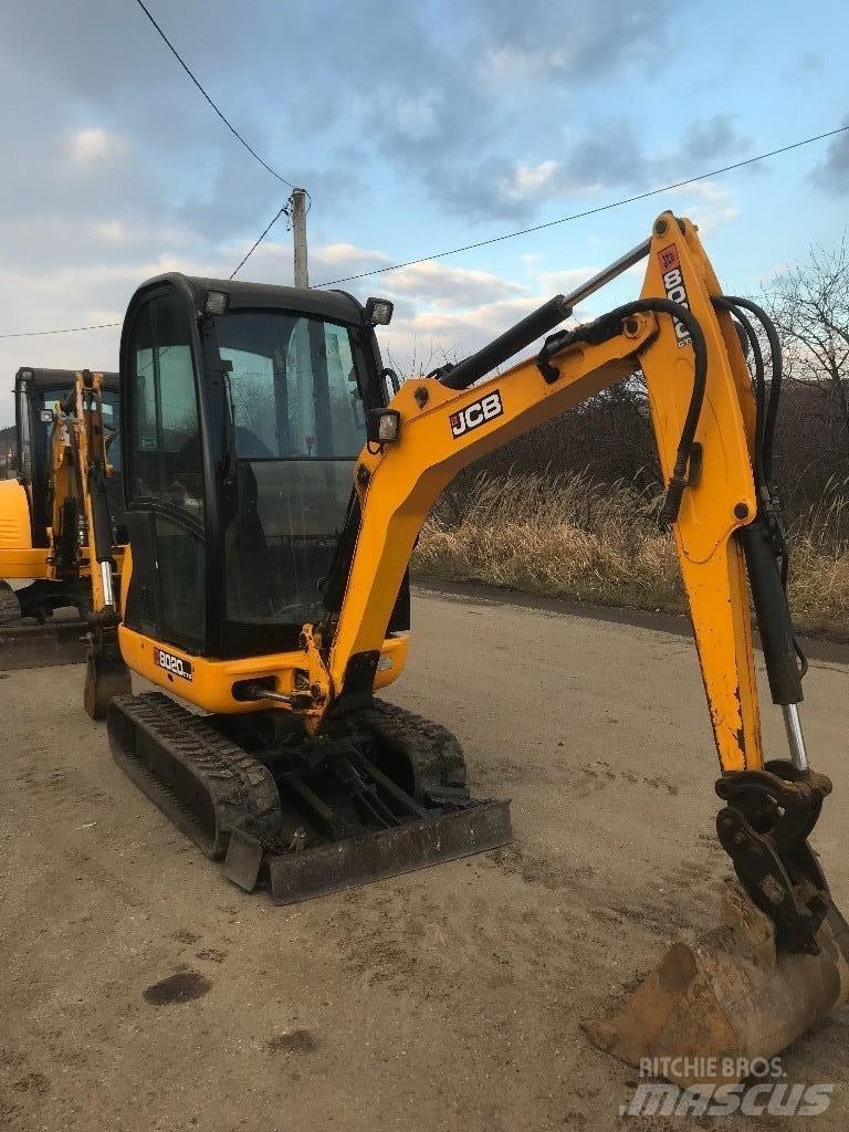 JCB 8020 Mini Excavators <7t (Mini Diggers)