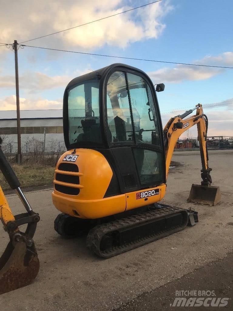 JCB 8020 Mini Excavators <7t (Mini Diggers)