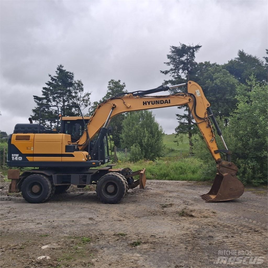 Hyundai HW 140 A Wheeled Excavators