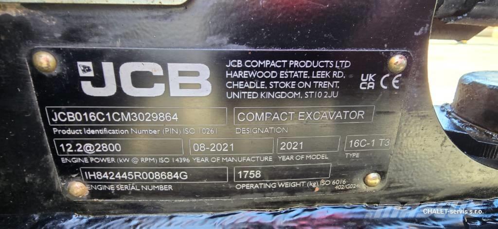 JCB 16 C-1 Mini Excavators <7t (Mini Diggers)
