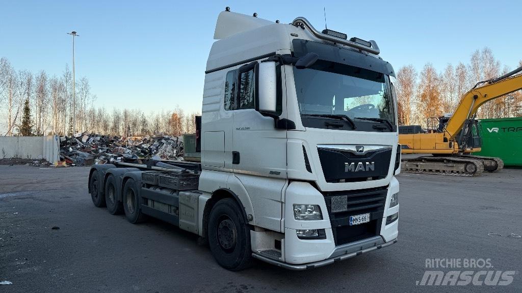 MAN TGX 35.580 Hook lift trucks