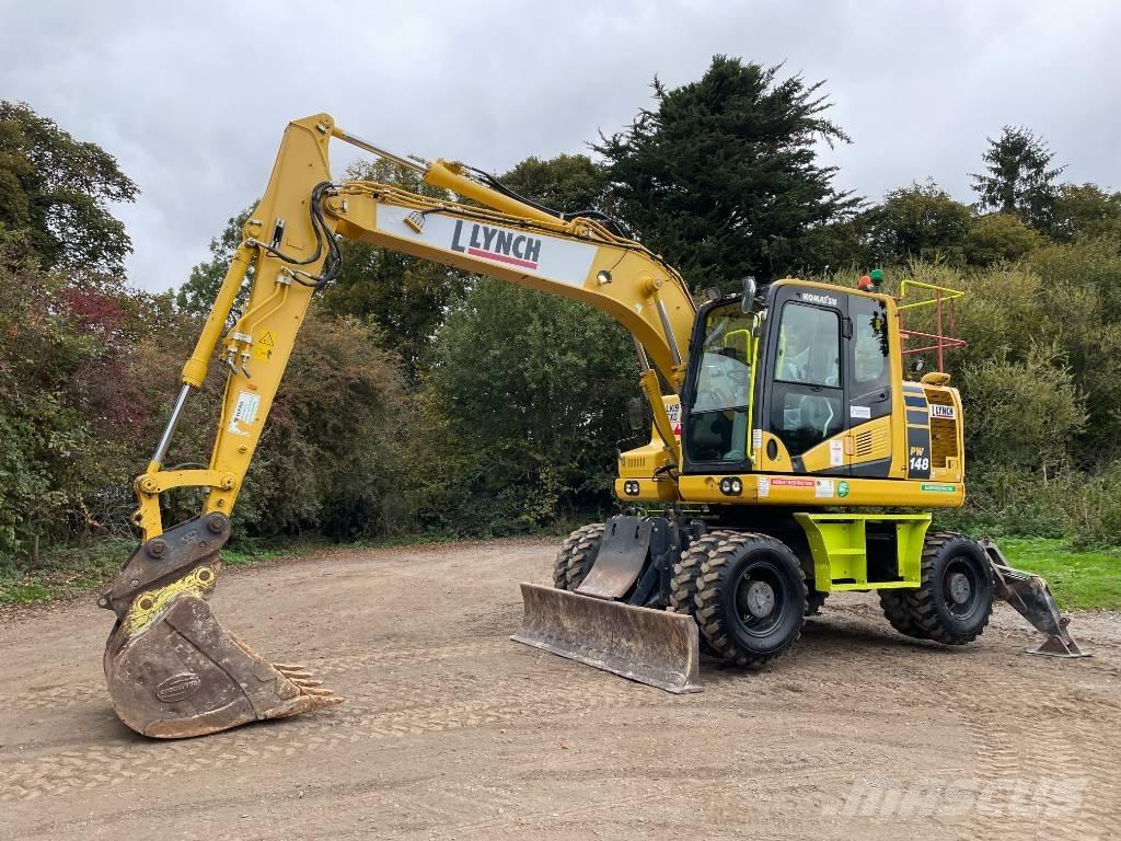 Komatsu PW 148-11 Wheeled Excavators