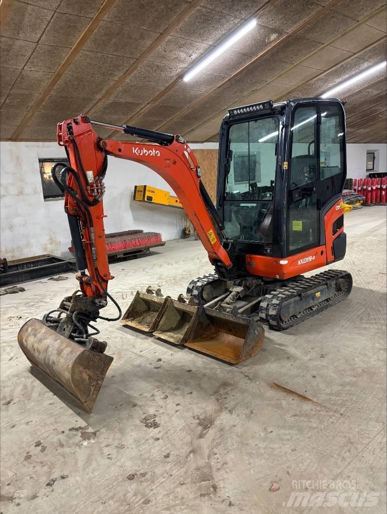 Kubota KX 19-4 Mini Excavators <7t (Mini Diggers)