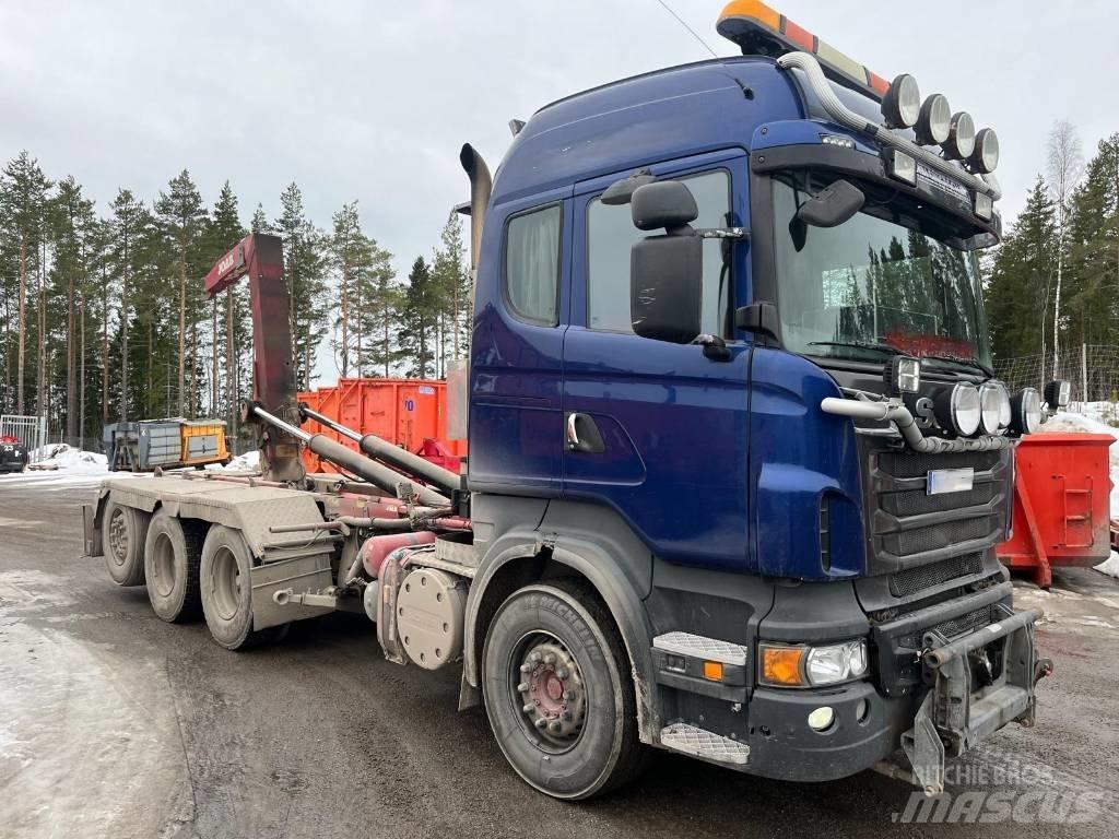 Scania R 500 Hook lift trucks
