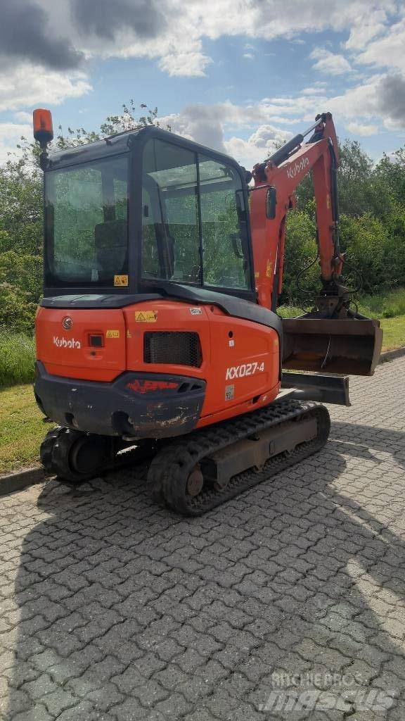 Kubota KX027-4 Mini Excavators <7t (Mini Diggers)