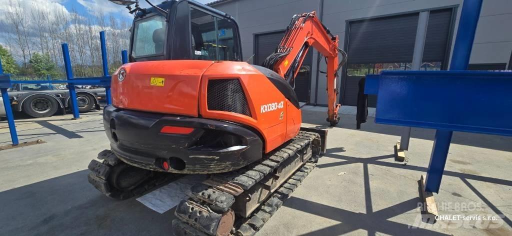 Kubota KX 080-4 CX Mini excavators  7t - 12t