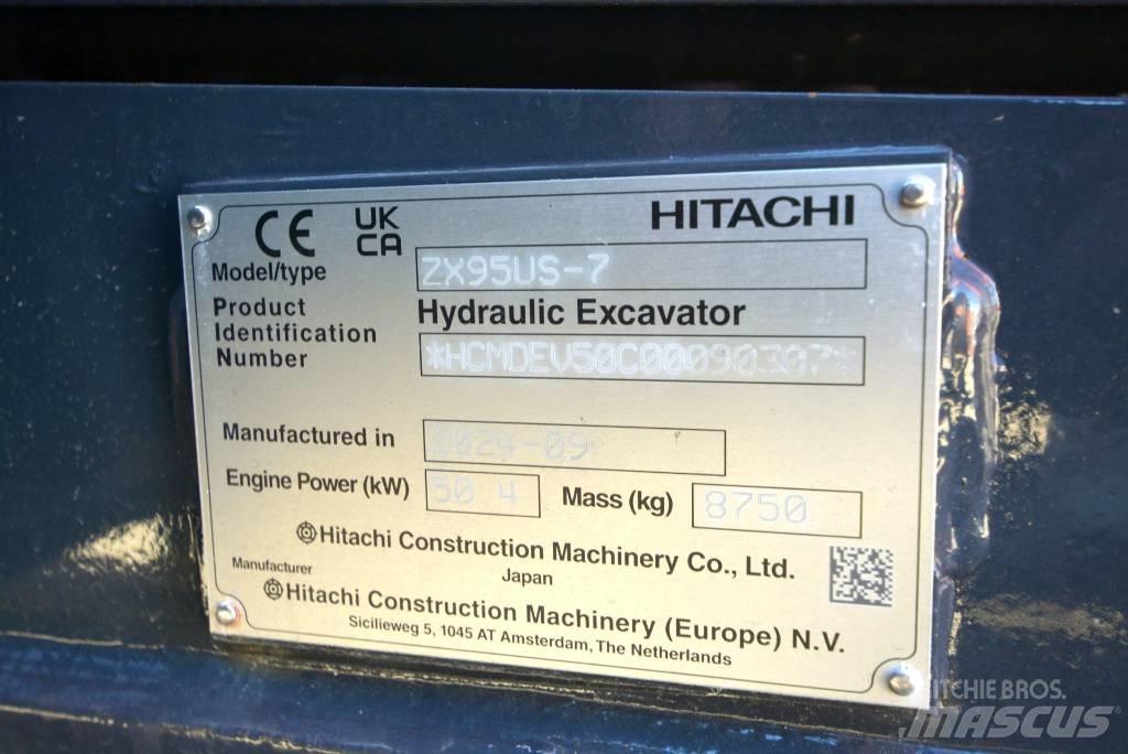 Hitachi ZX 95 US-7 Mini excavators  7t - 12t