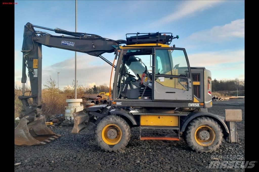 Volvo EWR 150 E Wheeled Excavators
