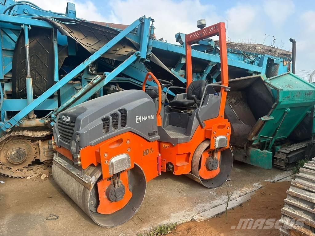 Hamm HD12VV Twin drum rollers