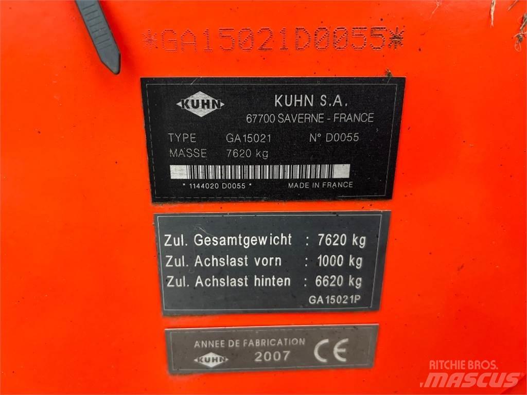 Kuhn GA 15021 Swathers/ Windrowers