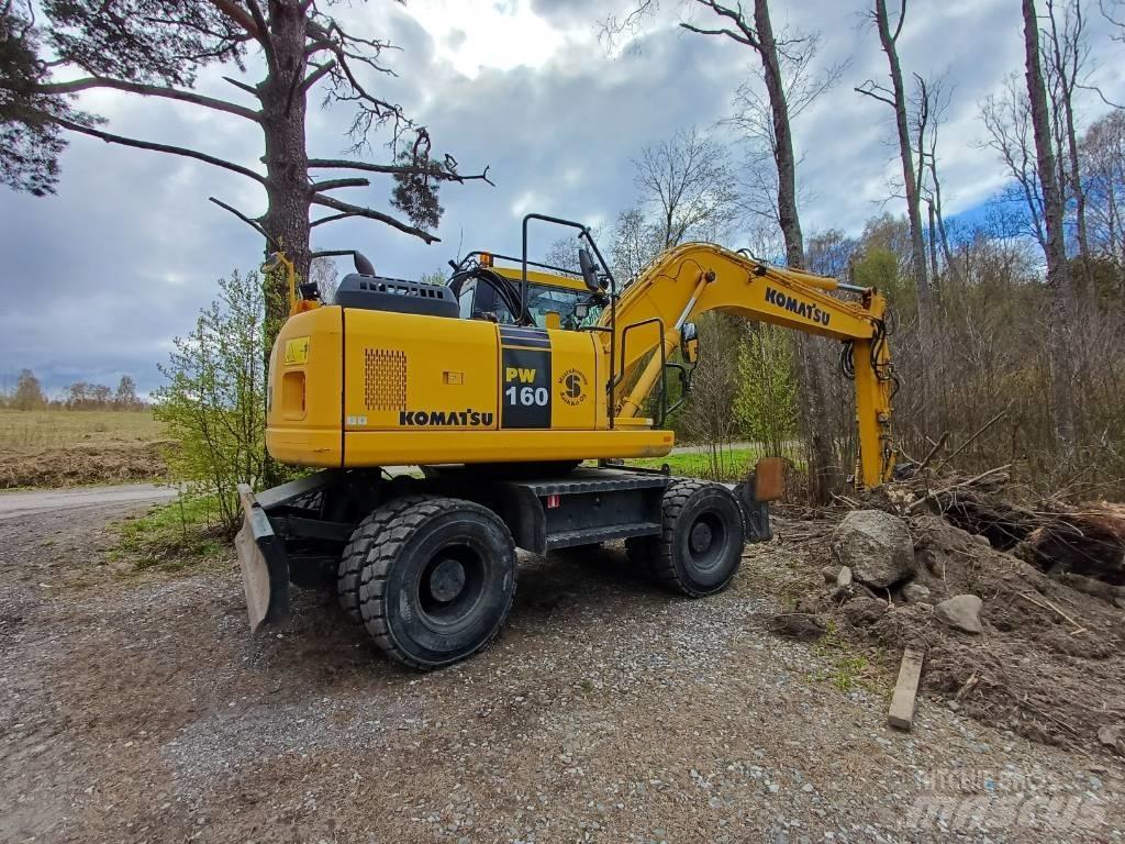 Komatsu PW 160-7E0 Wheeled Excavators