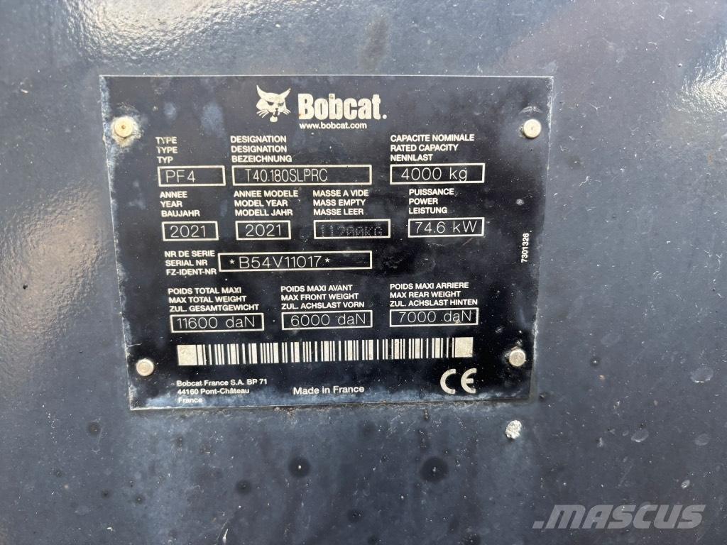 Bobcat T 40.180 Telescopic Handlers