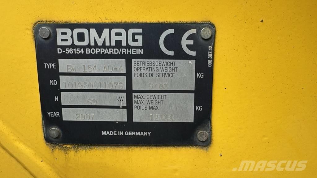Bomag BW 154 AD-4 Twin drum rollers