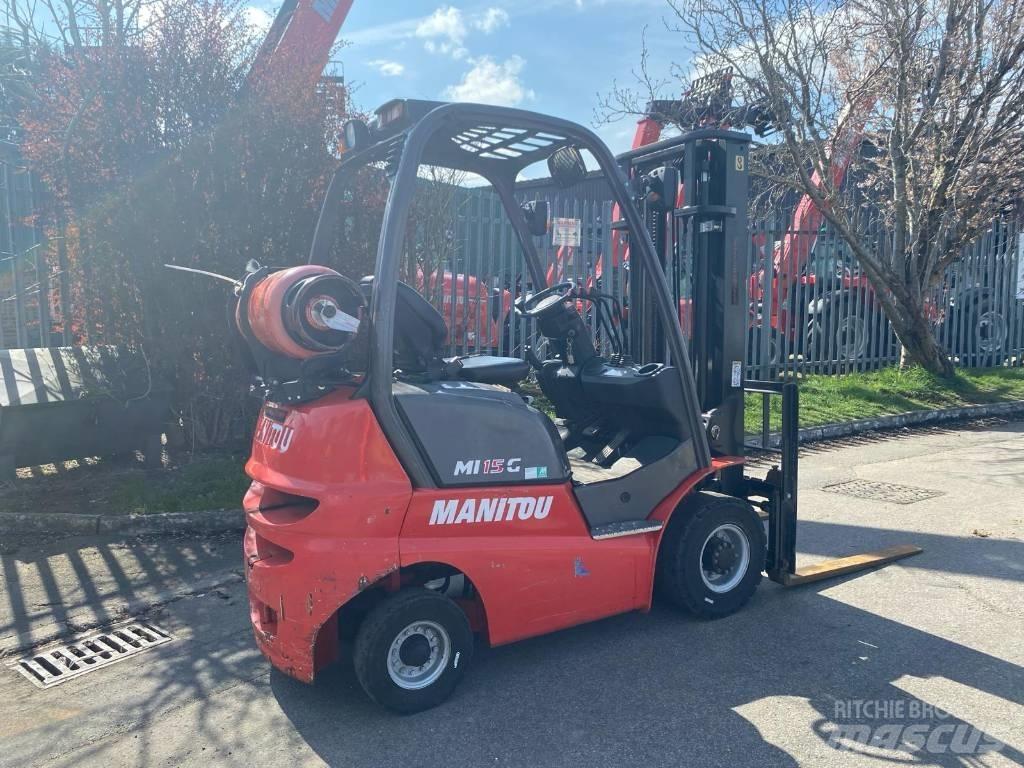Manitou MI 15 G LPG trucks