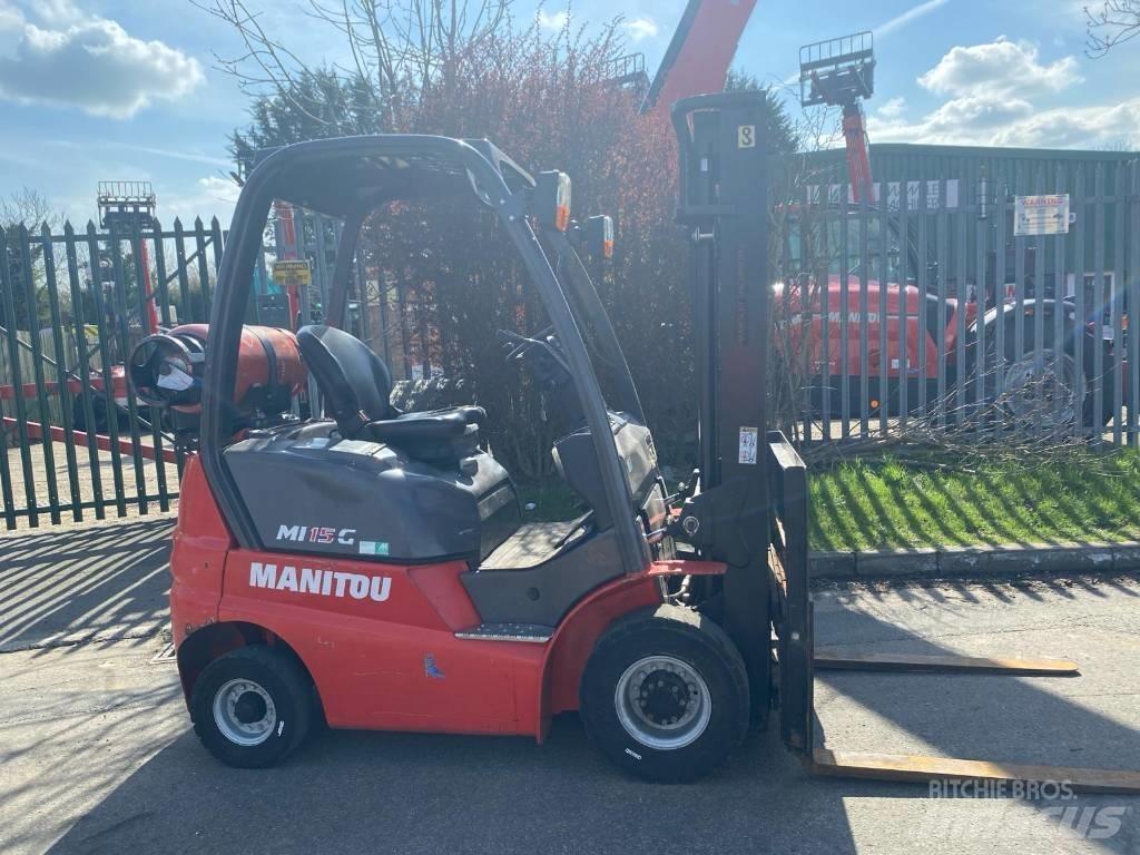 Manitou MI 15 G LPG trucks