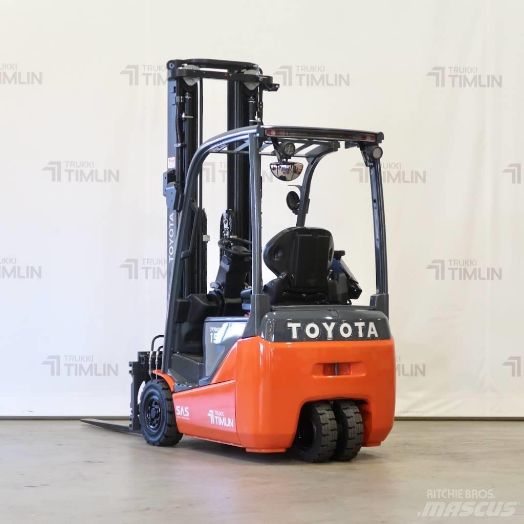 Toyota 8FBE15T Electric Forklifts