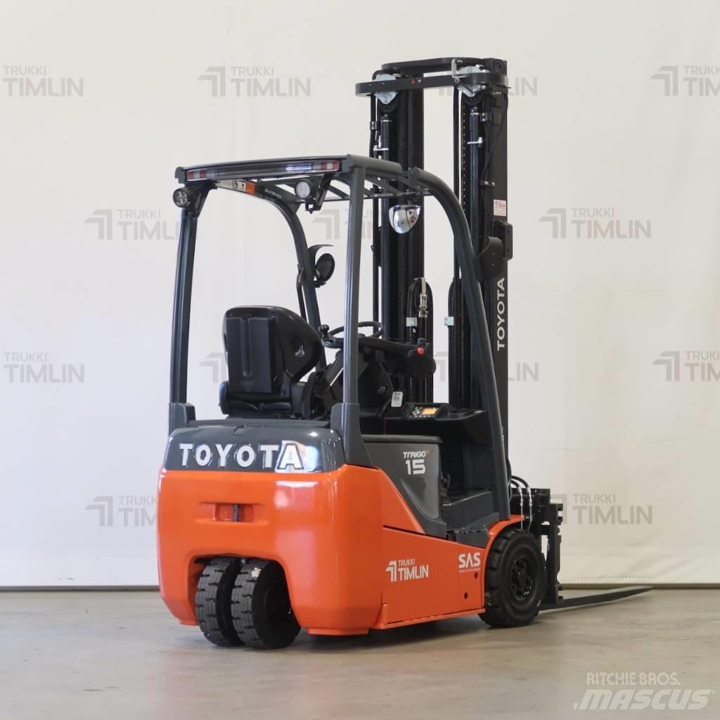 Toyota 8FBE15T Electric Forklifts