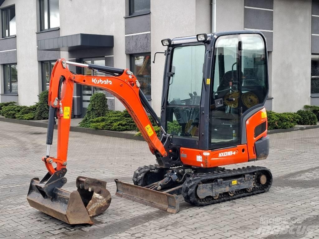 Kubota KX 018-4 Mini Excavators <7t (Mini Diggers)