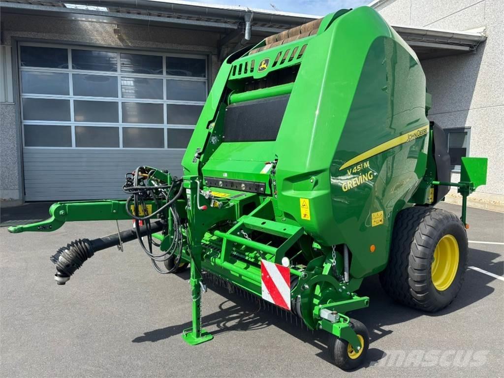 John Deere V451M Round Balers