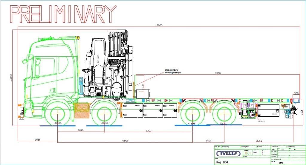 Scania R 590 Boom / Crane / Bucket Trucks