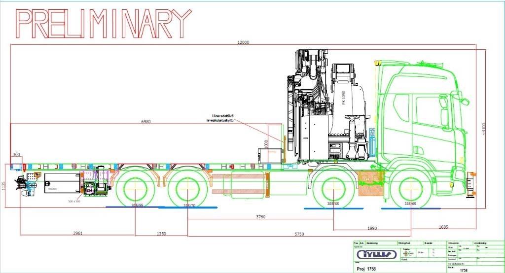 Scania R 590 Boom / Crane / Bucket Trucks