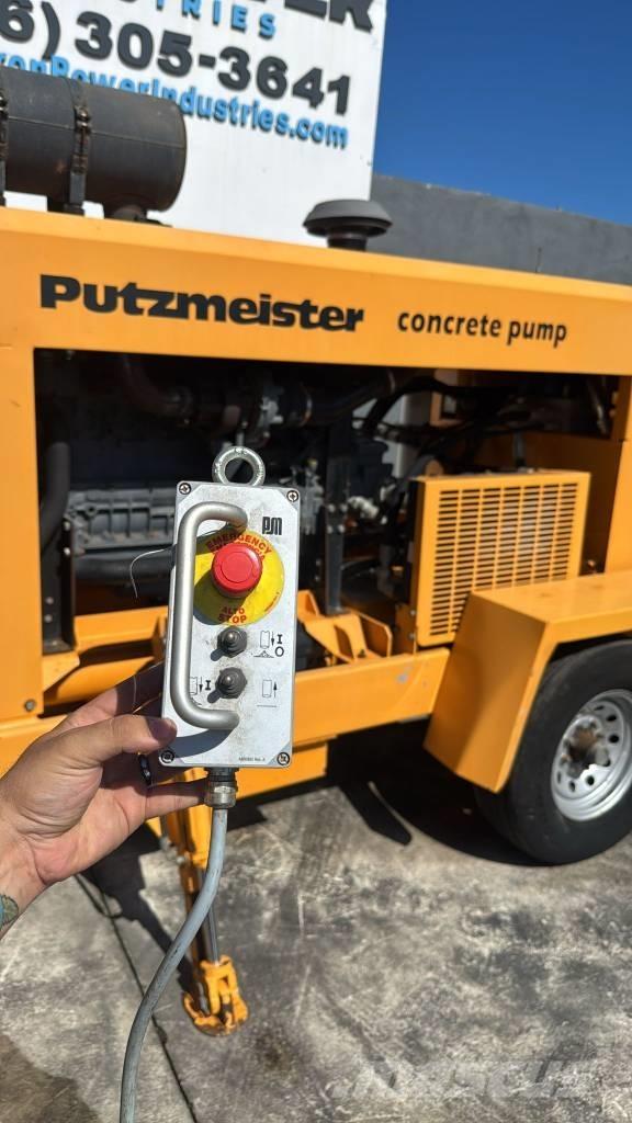 Putzmeister BSA-100D Concrete pump trucks