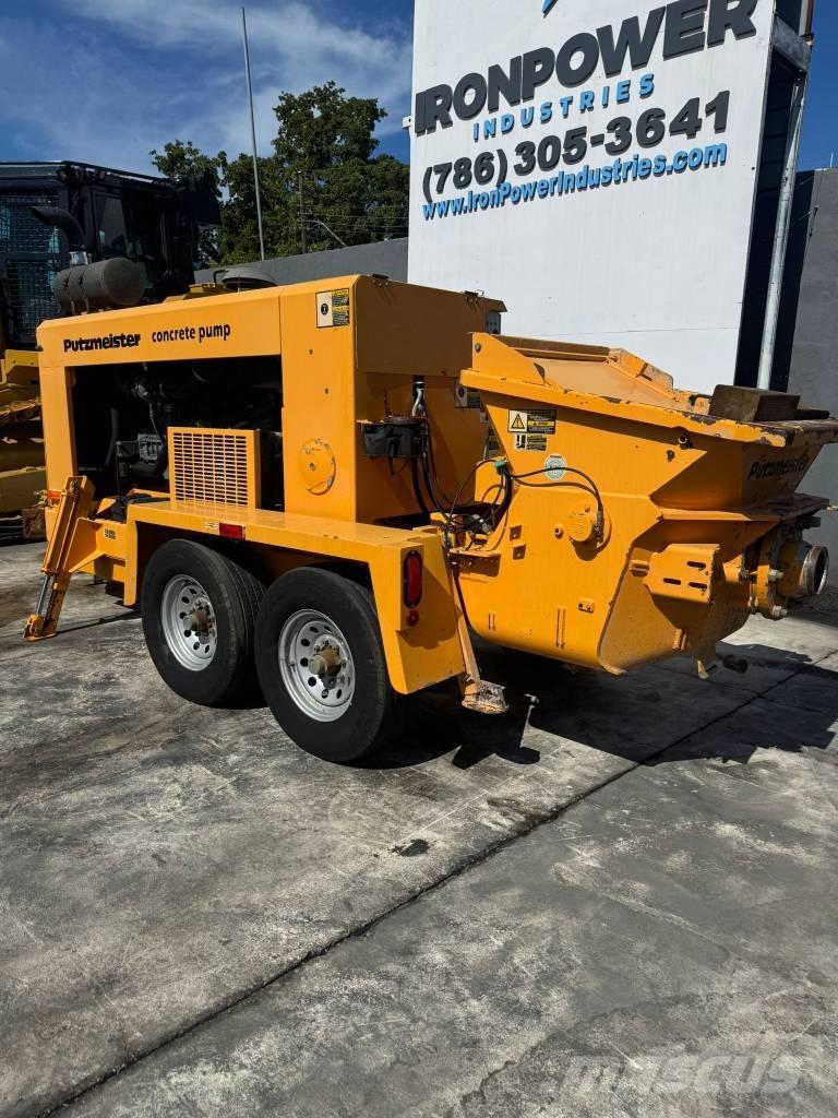 Putzmeister BSA-100D Concrete pump trucks