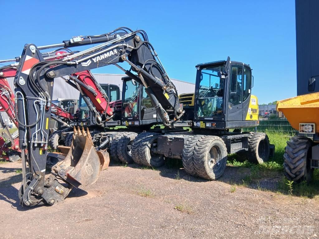 Yanmar B 110 W Wheeled Excavators