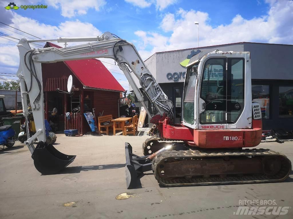 Takeuchi TB180FR Mini excavators  7t - 12t