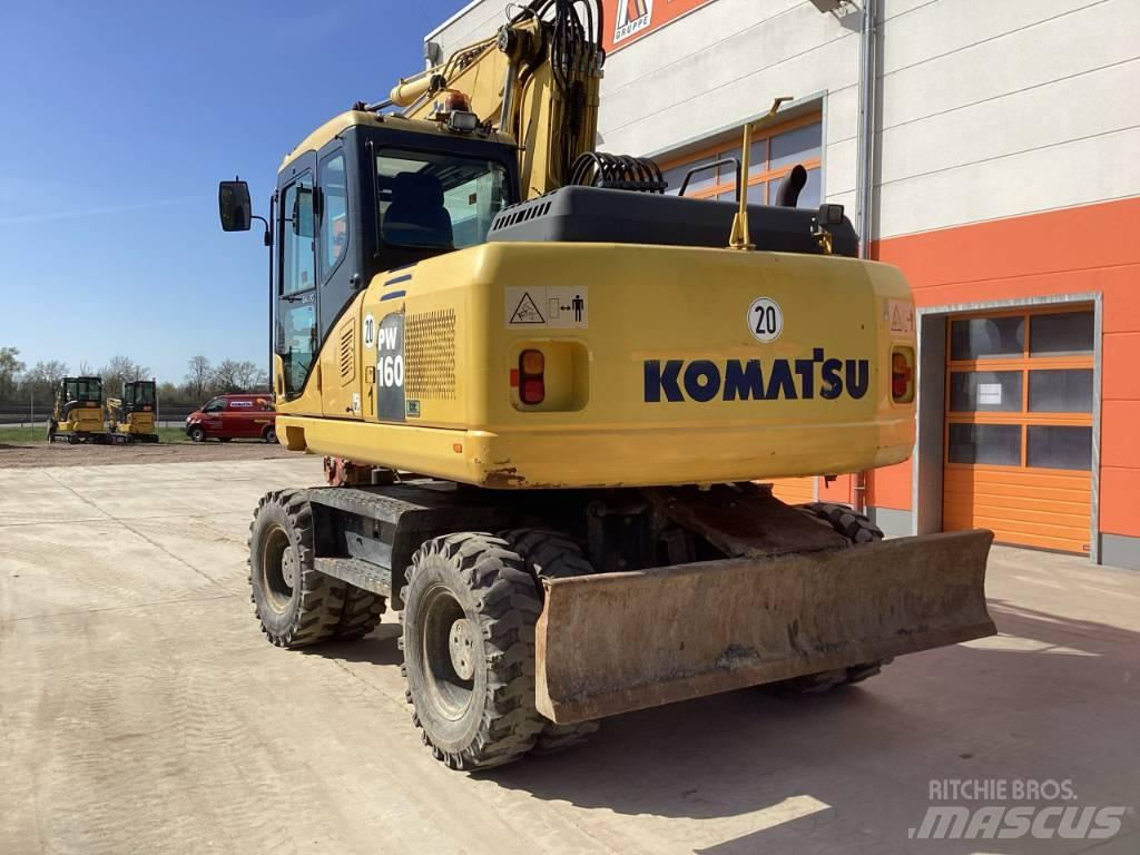 Komatsu PW 160-7E0 Wheeled Excavators