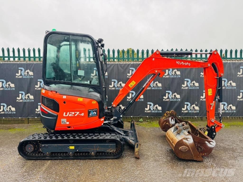 Kubota U 27-4 Mini Excavators <7t (Mini Diggers)