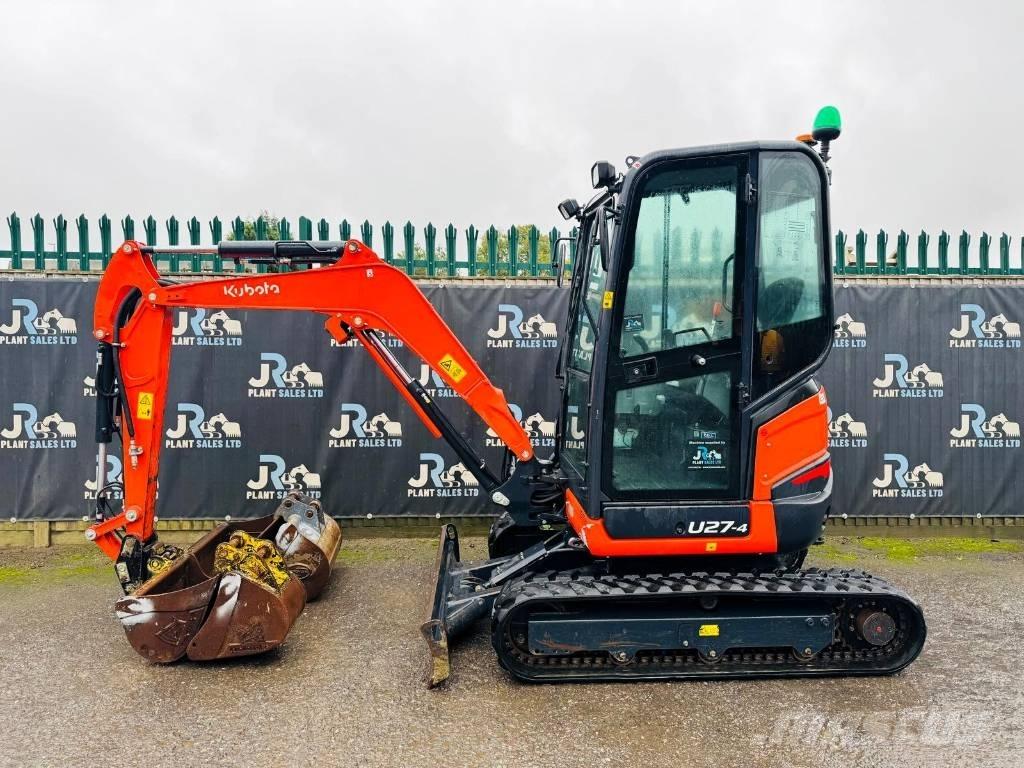 Kubota U 27-4 Mini Excavators <7t (Mini Diggers)
