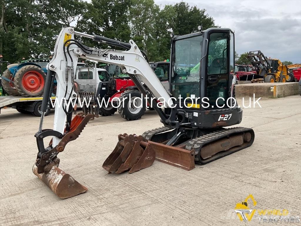 Bobcat E 27 Mini Excavators <7t (Mini Diggers)