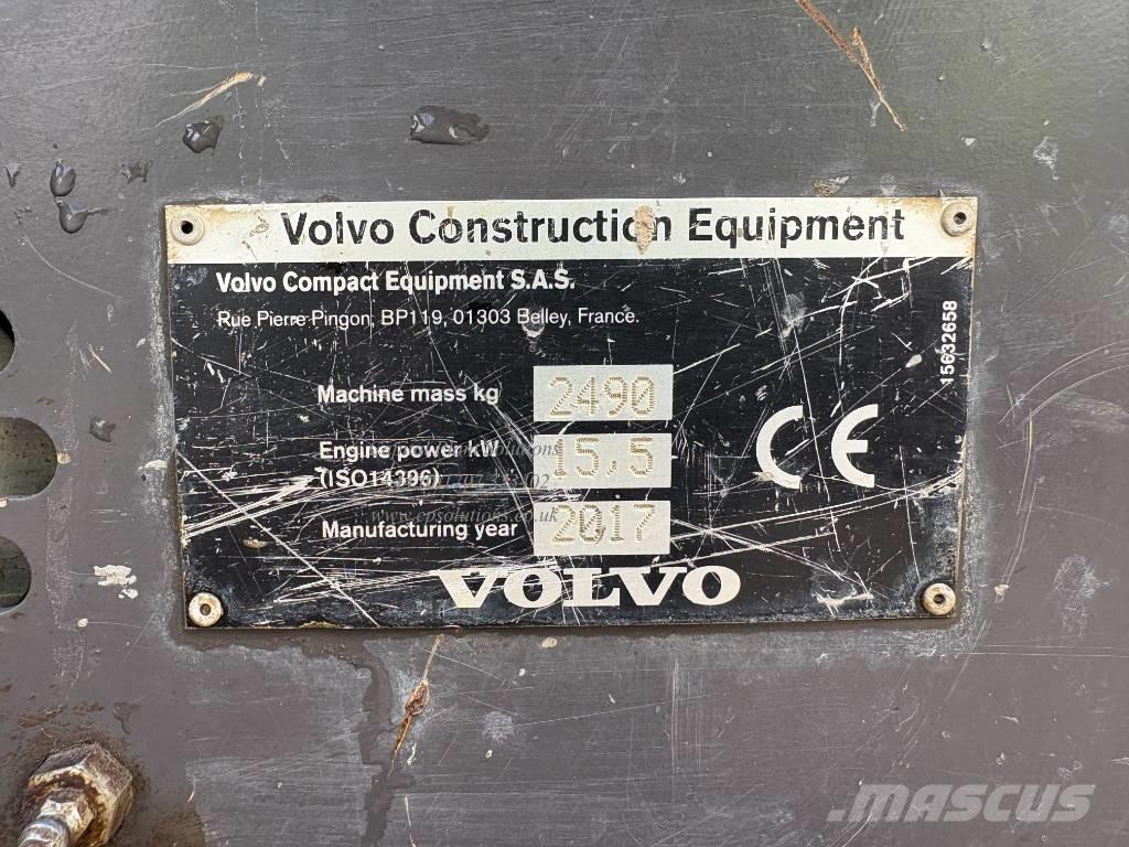 Volvo ECR 25 D Mini Excavators <7t (Mini Diggers)