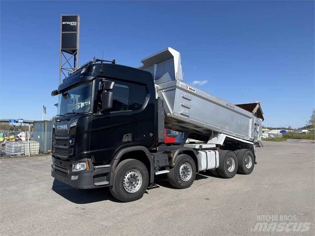 Scania R580 8X4 Dump Trucks