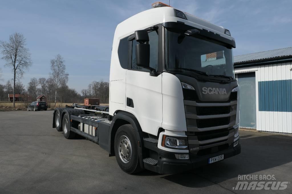 Scania R500 B6x2nb Hook lift trucks