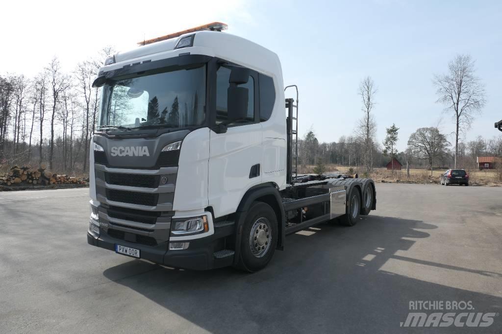 Scania R500 B6x2nb Hook lift trucks