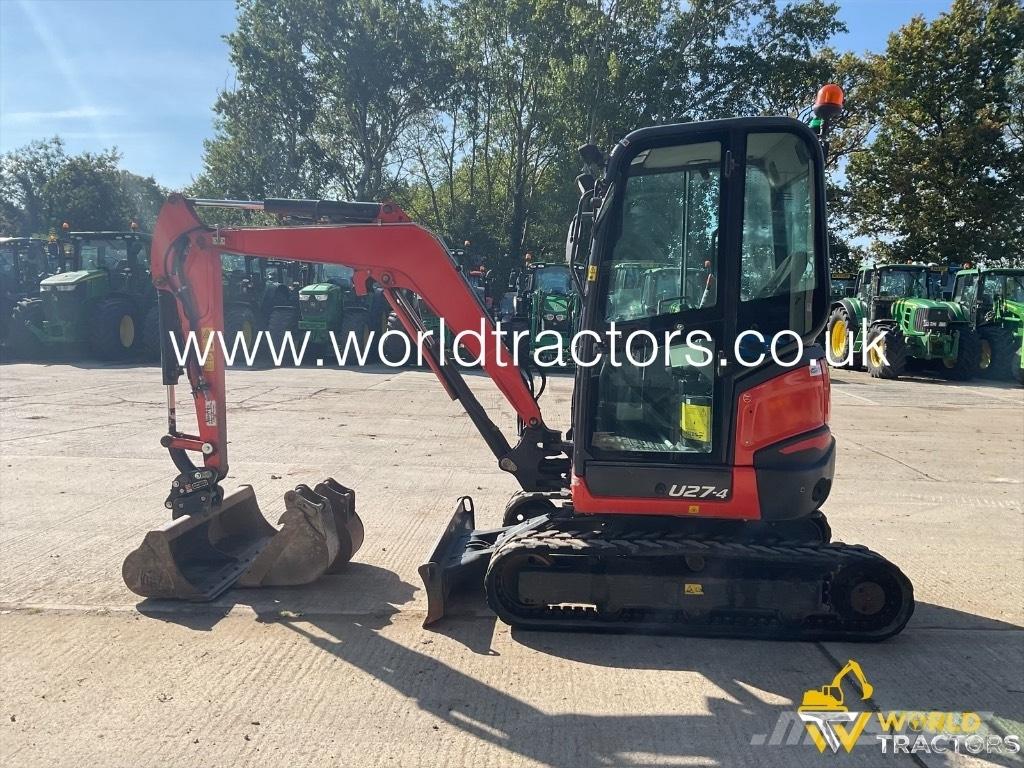 Kubota U 27-4 Mini Excavators <7t (Mini Diggers)