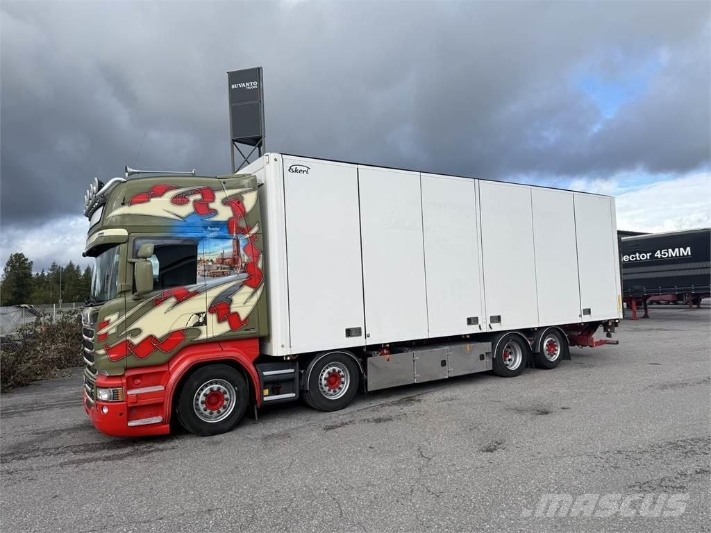 Scania R580 8X2 Box trucks