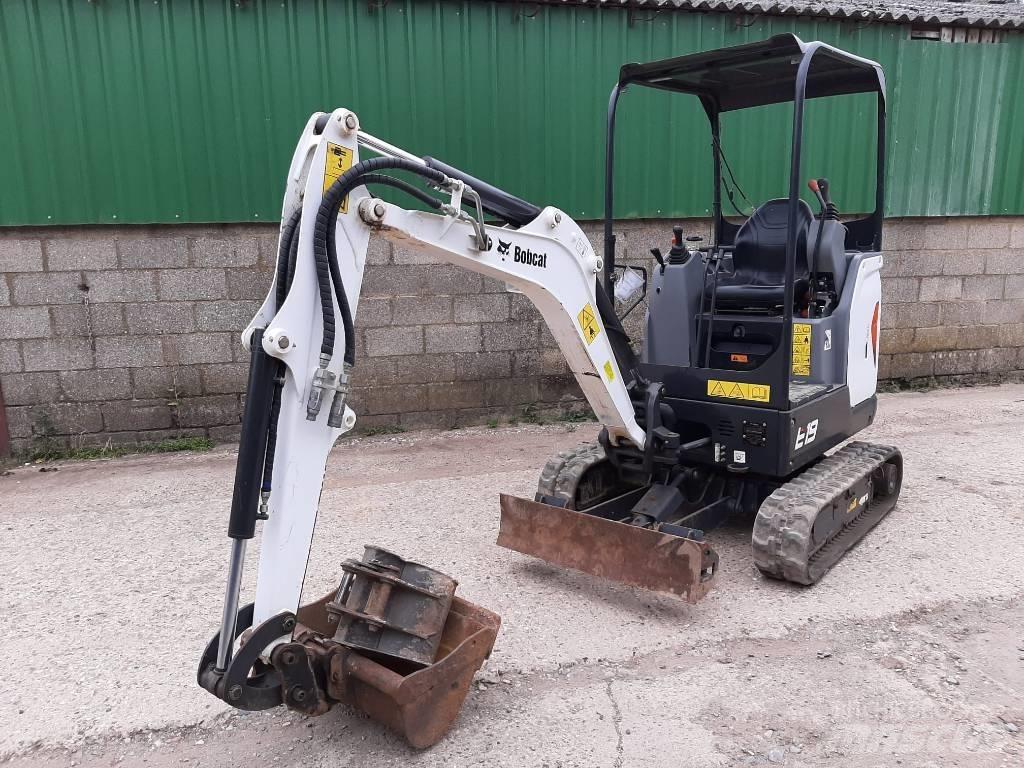 Bobcat E 19 Mini Excavators <7t (Mini Diggers)