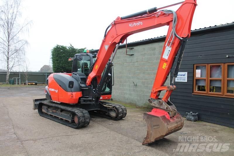 Kubota KX 080-4 Mini excavators  7t - 12t