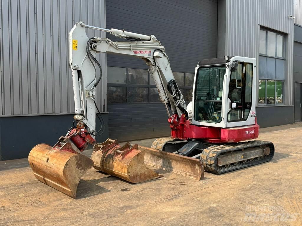 Takeuchi TB153FR Mini Excavators <7t (Mini Diggers)