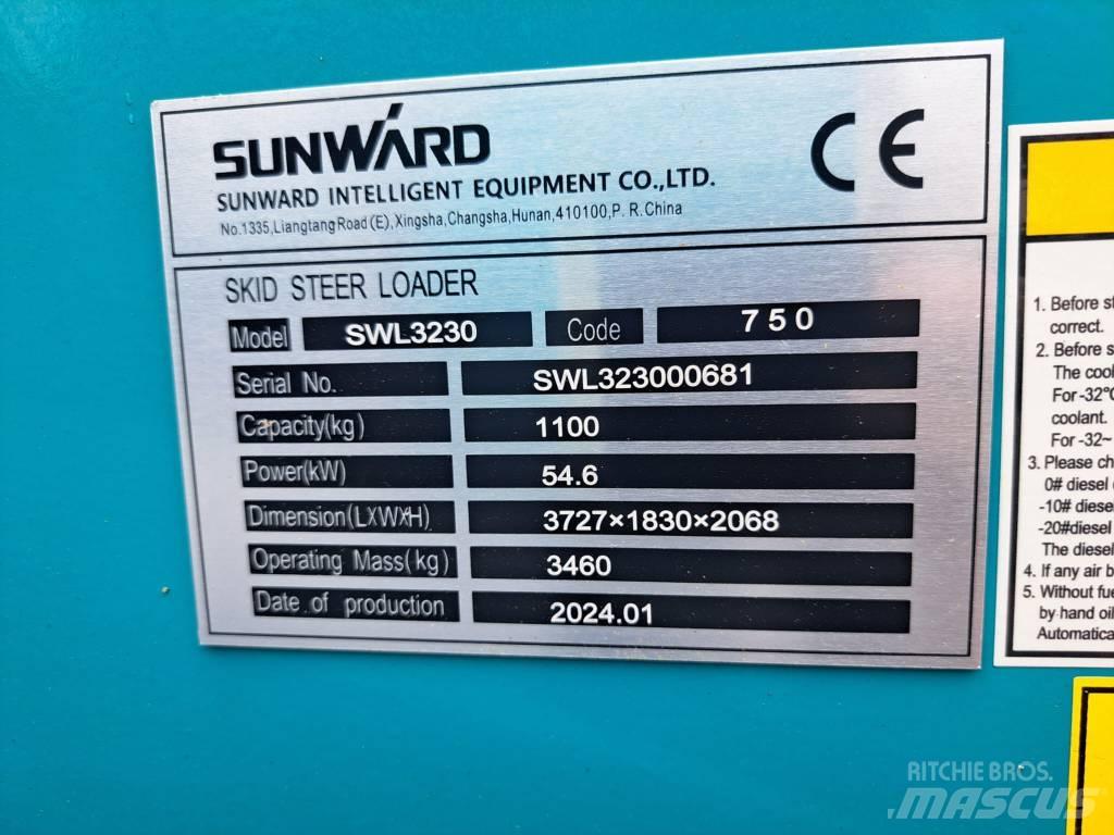 Sunward SWL 3230 Skid Steer Loaders