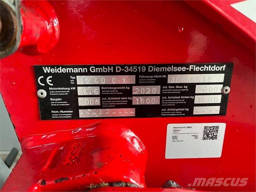 Weidemann 1240 CX Farm Equipment - Others