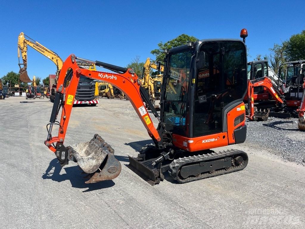 Kubota KX 018-4 Mini Excavators <7t (Mini Diggers)