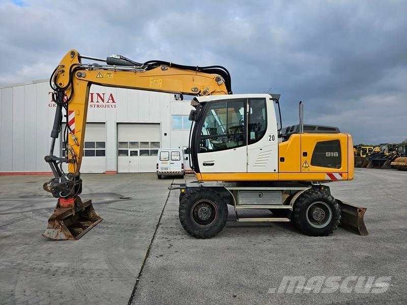 Liebherr A916 Wheeled Excavators