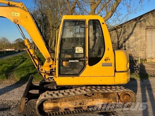 Komatsu PC 75R Mini excavators  7t - 12t