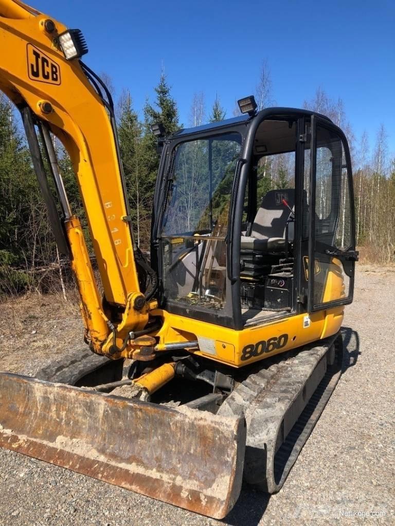 JCB 8060 Mini Excavators <7t (Mini Diggers)