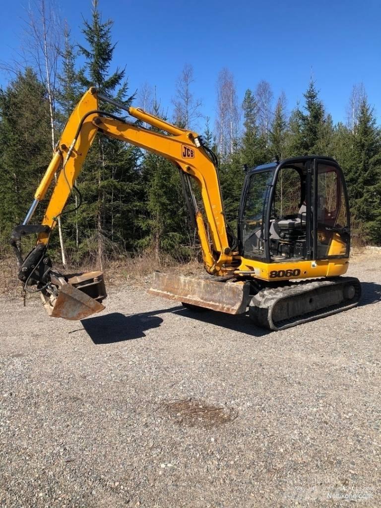 JCB 8060 Mini Excavators <7t (Mini Diggers)